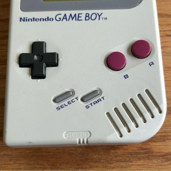 Working 1989 Original Gameboy with games Alleway and Tennis
